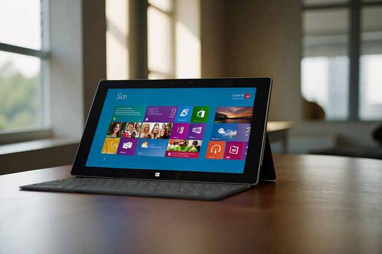 ¿Cómo puedo reparar mi Surface pro 9 si se pone lenta cuando la uso después de un rato de inactividad?