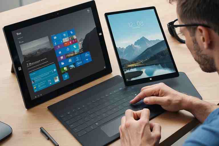 ¿Cómo puedo reparar mi tablet Surface si no me aparece el icono de wifi luego de actualizarlo?