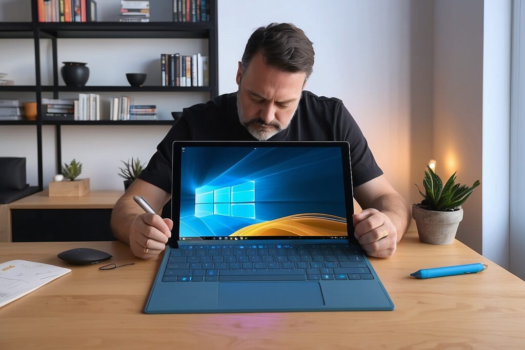 ¿ Cómo solucionar si mi Surface Pro 8 no reconoce el teclado Microsoft acoplado ?