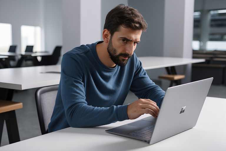 ¿Cómo restablecer un Surface Laptop 5 a configuración de fábrica?