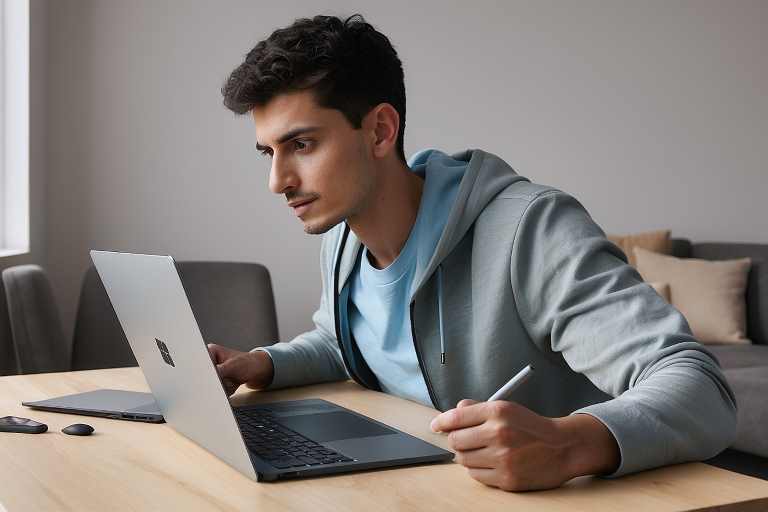 ¿Cómo reiniciar un Surface Laptop 3 que no responde?